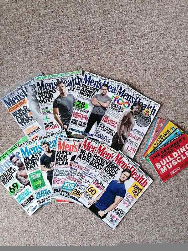 Offer Mens Health Magazines B73 Sutton Coldfield 4840