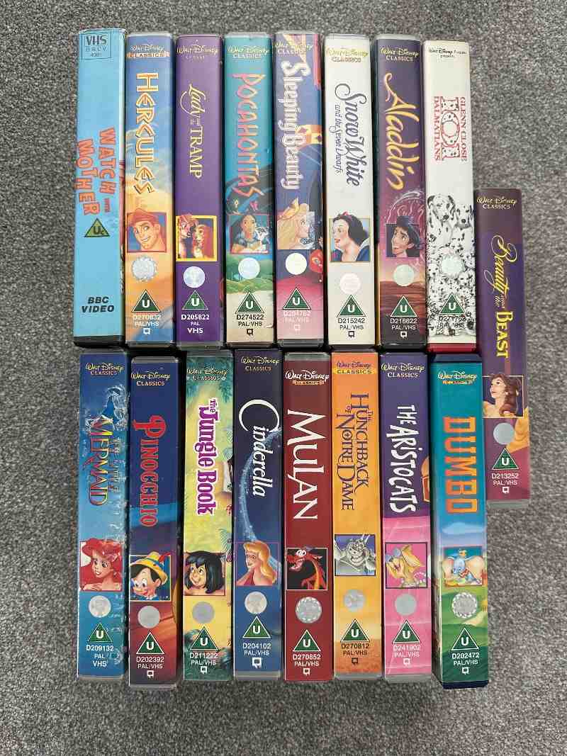 OFFER: Disney VHS Tapes (Buckhurst Hill IG9)